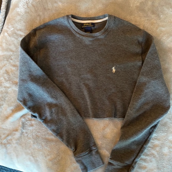 Ralph Lauren Tops - 🍋5/$25 Cropped Ralph Lauren Long Sleeve Size Med.